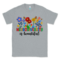 Heather Grey neurodiversity is beautiful Classic Tee - Artiststas