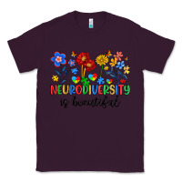 Plum neurodiversity is beautiful Classic Tee - Artiststas