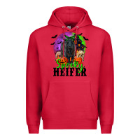 Cardinal spooky heifer black angus Premium Hoodie - RanaPortraitStore