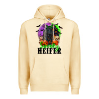 Pina Colada spooky heifer black angus Premium Hoodie - RanaPortraitStore