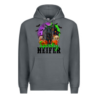 Rock spooky heifer black angus Premium Hoodie - RanaPortraitStore