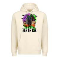 Sandshell spooky heifer black angus Premium Hoodie - RanaPortraitStore