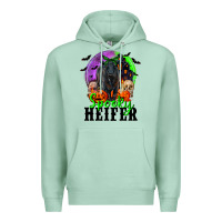Seafoam spooky heifer black angus Premium Hoodie - RanaPortraitStore