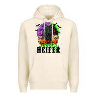 Tofu spooky heifer black angus Premium Hoodie - RanaPortraitStore