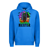 True Royal spooky heifer black angus Premium Hoodie - RanaPortraitStore