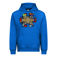 Cobalt love needs no words 2 Urban Hoodie - RacoonDesign