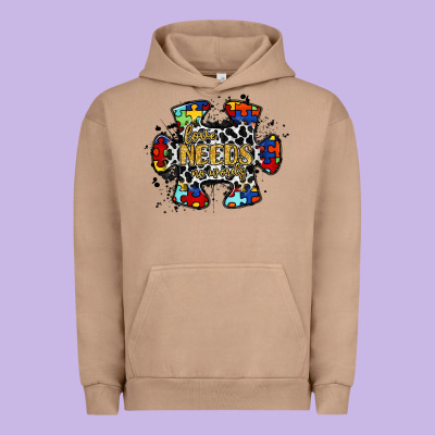 Love Needs No Words 2 Urban Hoodie Designed By Racoondesign