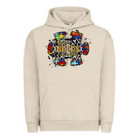 Pigment French Oak love needs no words 2 Urban Hoodie - RacoonDesign