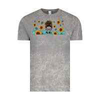 Cloud Rock western mama messy bun Vintage Tee - Jasminsmagicworld