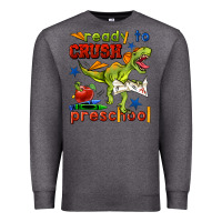 Charcoal Heather ready to crush preschool Premium Sweatshirt - BundleAndBundleShop