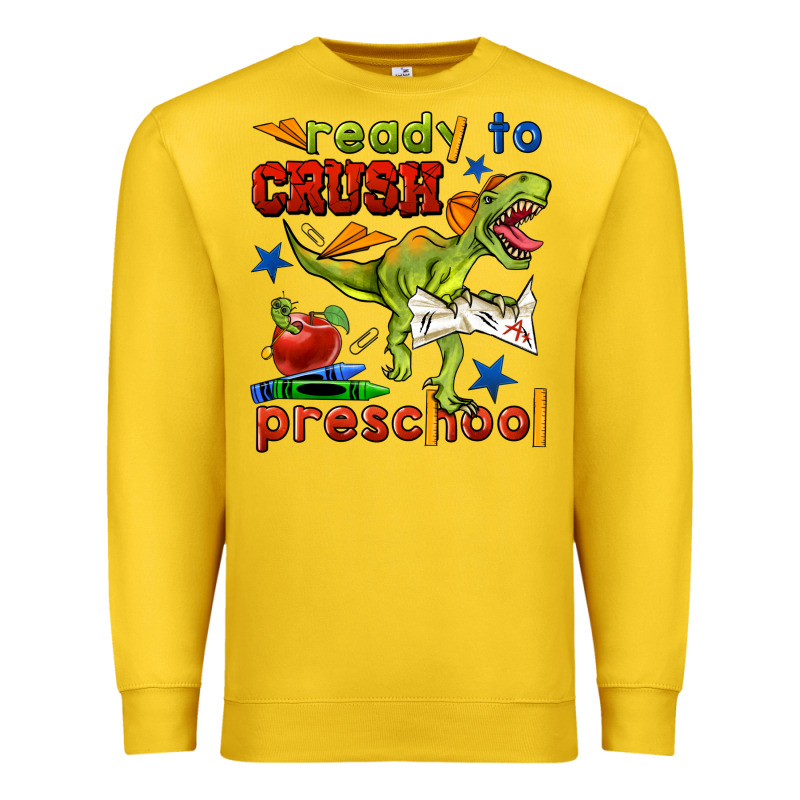 Ready To Crush Preschool Premium Sweatshirt by BundleAndBundleShop | Teevron