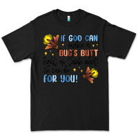 Black if god can make a bugs butt light up Premium Tee - MaliasSmallBusiness