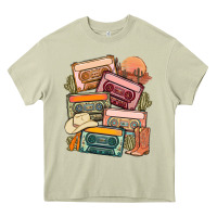 Mossy customized country cassette tapes Heavy Core Tee - MaliasSmallBusiness
