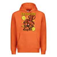 Carrot Mardi Gras Crawfish dude Premium Hoodie - FaDigitalArtStudio