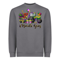 Storm mardi gras tractor Heavyweight Sweatshirt - CowGirlArtShop