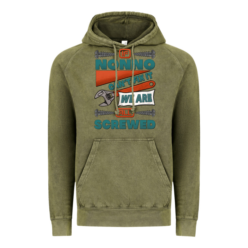 If Nonno Can't Fix It We Are All Screwed Vintage Hoodie by Jasminsmagicworld | Teevron
