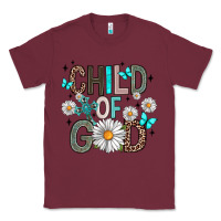 Burgundy child of god Classic Tee - Artiststas