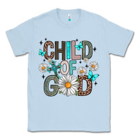 Dusty Blue child of god Classic Tee - Artiststas