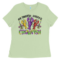 Matcha my favorite season is crawfish Ladies Tee - MaliasSmallBusiness