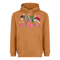 Meerkat Pink Christmas Tis The Season Heavyweight Hoodie - FaDigitalArtStudio