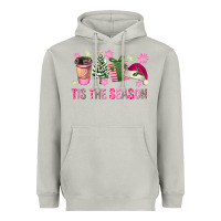 Moon Dust Pink Christmas Tis The Season Heavyweight Hoodie - FaDigitalArtStudio