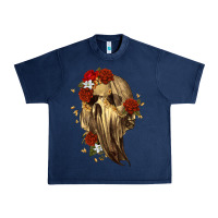 Navy Ghost Skeleton Urban Heavy Tee - RanaPortraitStore