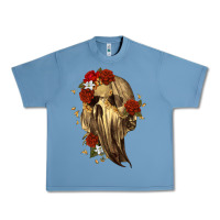 Pebble Blue Ghost Skeleton Urban Heavy Tee - RanaPortraitStore