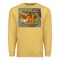Antique Gold hey there pumpkin mouse pad Premium Sweatshirt - BundleAndBundleShop