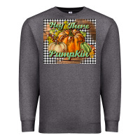 Charcoal Heather hey there pumpkin mouse pad Premium Sweatshirt - BundleAndBundleShop