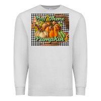 Dove Grey hey there pumpkin mouse pad Premium Sweatshirt - BundleAndBundleShop