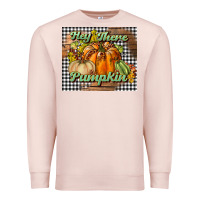 Pale Pink hey there pumpkin mouse pad Premium Sweatshirt - BundleAndBundleShop