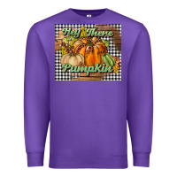 Purple hey there pumpkin mouse pad Premium Sweatshirt - BundleAndBundleShop