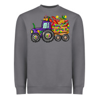 Storm mardi gras tractor Heavyweight Sweatshirt - CowGirlArtShop