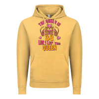 Vintage Mustard the queen is 38 long live the queen Vintage Hoodie - Jasminsmagicworld