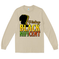 Mushroom feeling blacknificent Long Sleeve Tee - NancyCooperArtShop