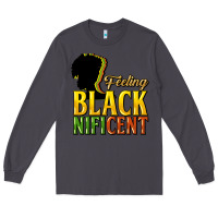 Smoke feeling blacknificent Long Sleeve Tee - NancyCooperArtShop