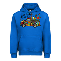 Cobalt love needs no words Urban Hoodie - RacoonDesign
