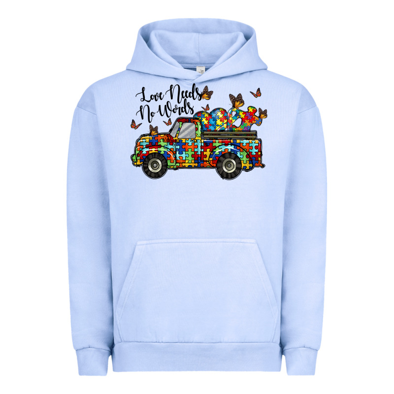 Love Needs No Words Urban Hoodie by RacoonDesign | Teevron