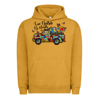 Pigment Peanut Butter love needs no words Urban Hoodie - RacoonDesign