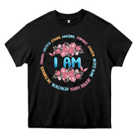 Black i am inspiration Heavy Core Tee - MaliasSmallBusiness