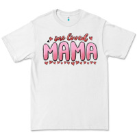 White one loved mama Premium Tee - MaliasSmallBusiness