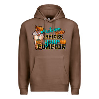 Chestnut whatever spice your pumpkin coffee cup Premium Hoodie - FaDigitalArtStudio