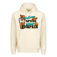 Sandshell whatever spice your pumpkin coffee cup Premium Hoodie - FaDigitalArtStudio