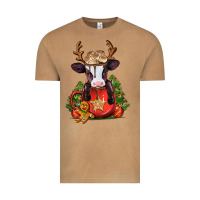 Vintage Camel christmas baby cow hot cocoa Vintage Tee - Jasminsmagicworld
