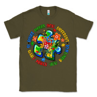 Army Green what makes you different is what makes you beautif Classic Tee - Artiststas