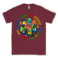 Burgundy what makes you different is what makes you beautif Classic Tee - Artiststas