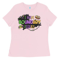 ı Have Boundary ıssues Ladies Tee | Teevron