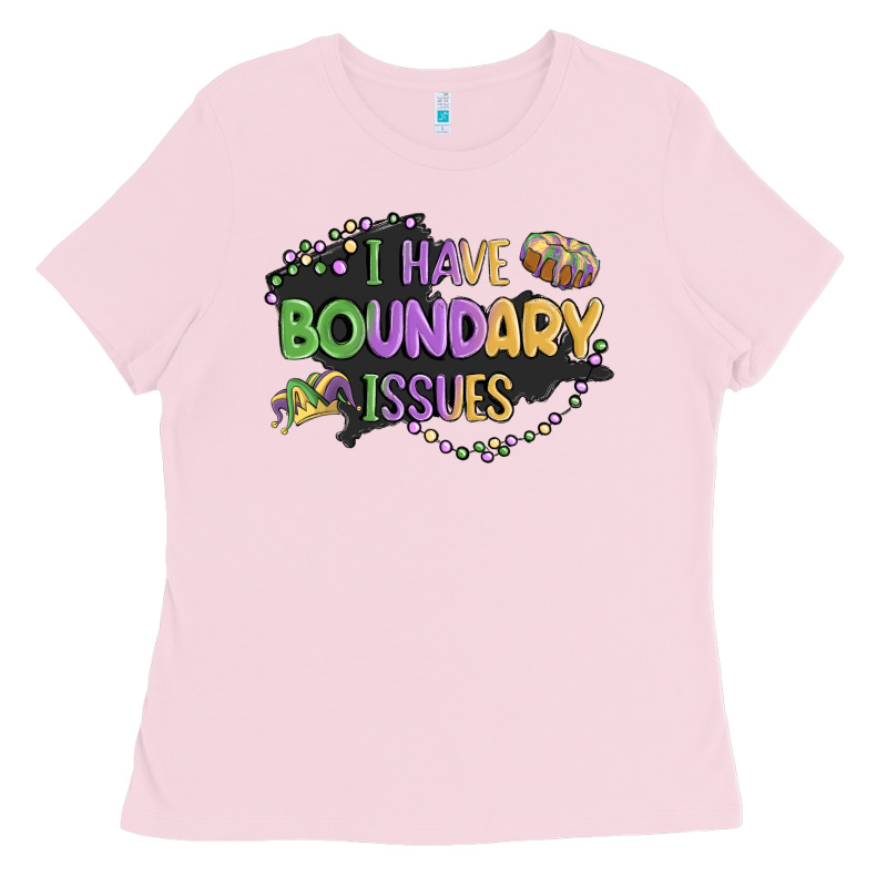 ı Have Boundary ıssues Ladies Tee by MaliasSmallBusiness | Teevron