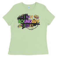 Matcha ı have boundary ıssues Ladies Tee - MaliasSmallBusiness