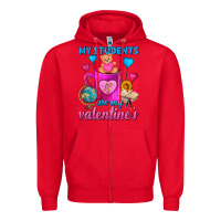 Red My Students Are My Valentines Day Coffee Mug Zipper Hoodie - FaDigitalArtStudio